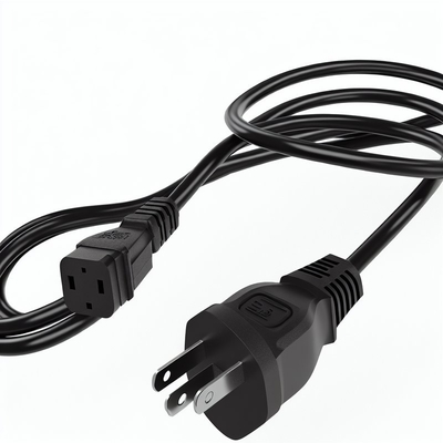 NEMA 5-15P tot IEC C5 Power Cord 6ft 125V 10A voor laptops