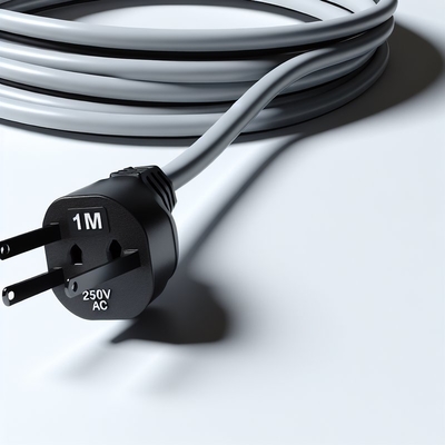 UK 3-pins verlengsnoer 1M 13A 250V AC stroomkabel