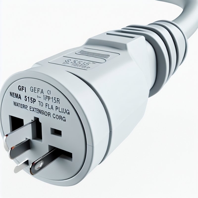GFCI NEMA 5-15P naar 5-15R Waterdichte Verlengsnoer IP53