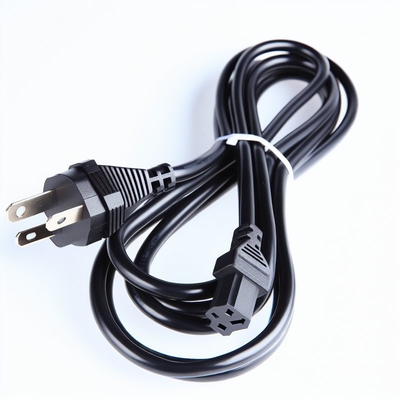 0.8M C7 tot en met C8 Power Cord 18AWG PVC Jacket ROHS gecertificeerd