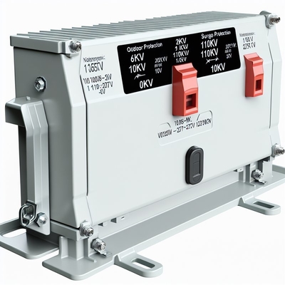 Buiten SPD Overspanningsbeveiliging 110V-277V 10KV IP54 Koper