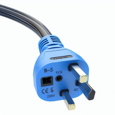 UK stekker naar IEC C7 netsnoer 250V 10A PVC mantel