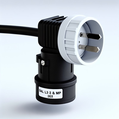 E12 Lamphouder Stroomkabel met 303 Schakelaar voor Zoutlampen