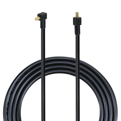 MCX Mannelijke naar MCX Mannelijke rechthoekige coaxkabel 50 Ohm RG316