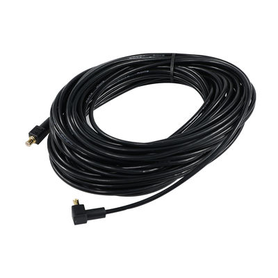 MCX Mannelijke naar MCX Mannelijke rechthoekige coaxkabel 50 Ohm RG316