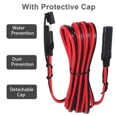 12AWG 15FT SAE Verlengsnoer voor Automotive en Zonne-energie