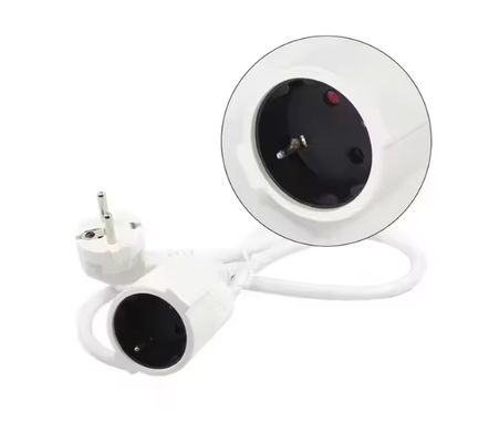 Geaarde 3-polige verlengsnoer voor computers en apparaten