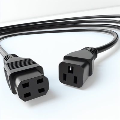 IEC C7 naar C8 Stroomverlengkabel voor TV DVD Laptop PS2