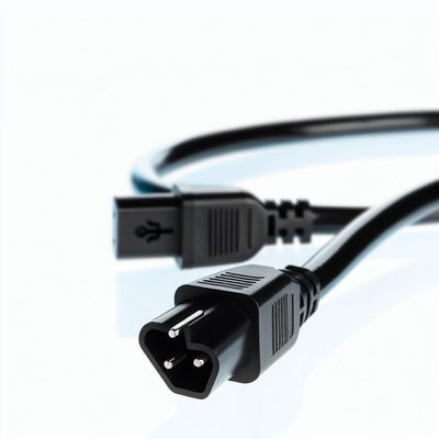 IEC C7 naar C8 Stroomverlengkabel voor TV DVD Laptop PS2