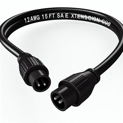 12AWG 15FT SAE Verlengsnoer voor Automotive en Zonne-energie