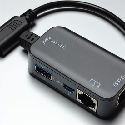 PoE-splitter met USB-C-uitgang voor niet-PoE-apparaten