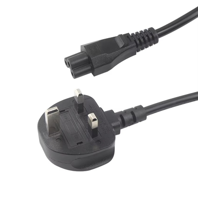 UK BS 1363 tot en met IEC C5 Power Cord 250V 2.5A voor Laptop Adapter