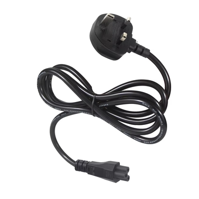 UK BS 1363 tot en met IEC C5 Power Cord 250V 2.5A voor Laptop Adapter
