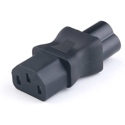 IEC C13 naar C6 voedingsadapter voor laptops en projectoren