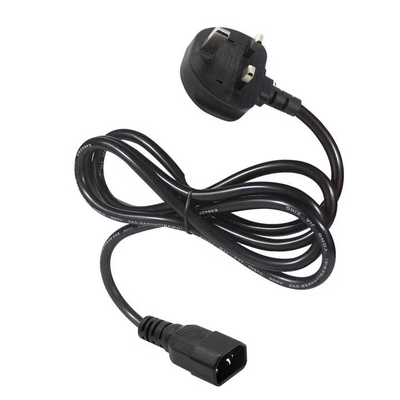 Vergrendelende Britse stekker naar IEC C14 netsnoer 1.8M 10A 250V