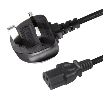 UK stekker naar IEC C13 netsnoer 1.8M 250V 10A voor computermonitor
