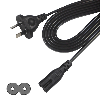 AU stekker naar C7 netsnoer 2-aderig 1.8M 240V voor elektronica