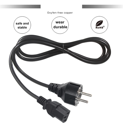 VDE 250V H05VV-F 3G1.0mm² Schuko naar C13 netsnoer