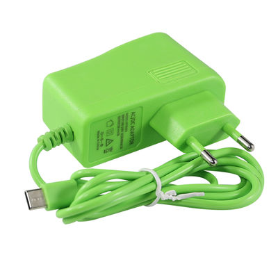 12V 2A EU Plug Green DC Power Adapter voor LED Strips CCTV