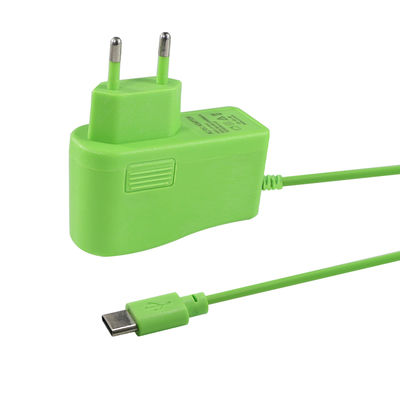 12V 2A EU Plug Green DC Power Adapter voor LED Strips CCTV