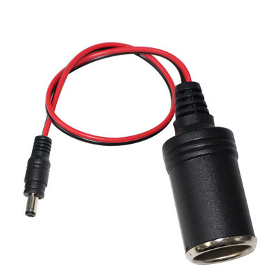 12V 24V Car Cigarette Lighter Socket to DC Plug Cable for Automotive Power Supply, LED Strip Lights, GPS, Dash Camera 6FT