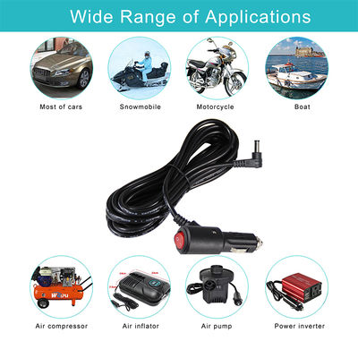 12V Autoverbinding Extender Multi Socket Splitter Adapter DC Verlengkabel voor Sigarettenversteker GPS Dash Cam