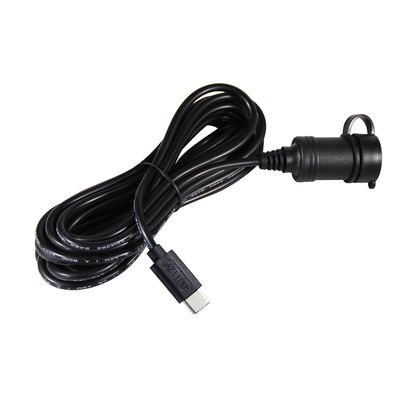 12V auto sigarettenaansteker naar USB-C voedingsadapter converter DC-uitgang met Type-C poort voor telefoon, tablet, GPS, dashcam