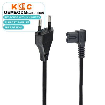 2.5A EU Schuko naar C7 Netsnoer 1.8M PVC Industriële Kabel