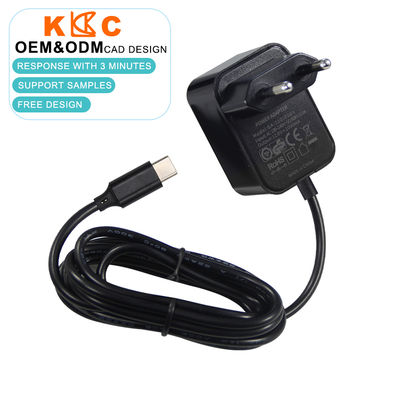 36W USB-C 12V 3A EU-stroomadapter met CE FCC-certificering