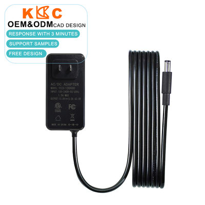 US Standaard 12V 5A DC Voeding met 5,5x2,1mm Barrel Connector voor LED Strip Verlichting, Elektrische motor / Waterpomp