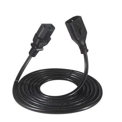 OEM 1.5M Computer AC elektrisch stroomkoord IEC C14 Plug To IEC C13 Vrouwelijke connectoren