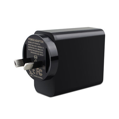 AC-DC-voedingsadapter 65W Type-C met QC 3.0 en draadloos opladen AU SAA Goedgekeurde 100-240V Input