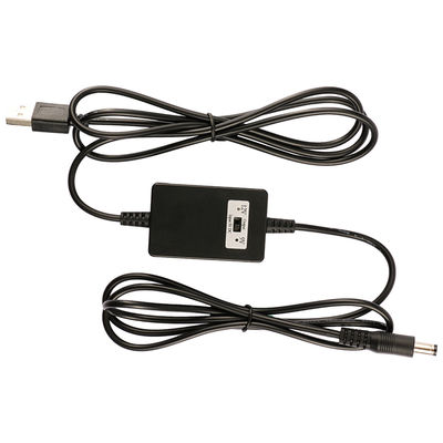 Boost Buck Spanningsomvormer DC 5V tot 12V 2A Power Step Up Cable Voor Auto Wifi Modem