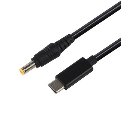 20V 15V 9V 5V PD oplaadkabel USB Type C 3.1 Mannelijk tot DC Mannelijk 5521 5525mm connector