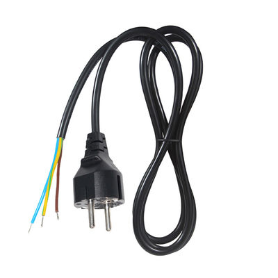16a 250v Stroomkabel Schuko Plug H05vv F Vde H05vv-f Europese Eu 3 Pin Kema-keur Kabel