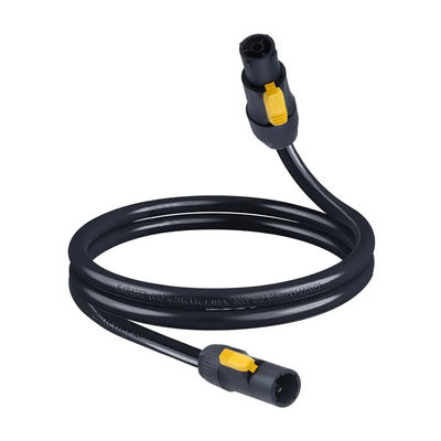Buiten 20A waterdicht stroomkoord 14AWG PowerCon True1 Man tot Vrouw Voor podium licht, eutrik SAC3MX tot SAC3FX stroomkabel. 32A 3-fase vergrendelingsconnector.