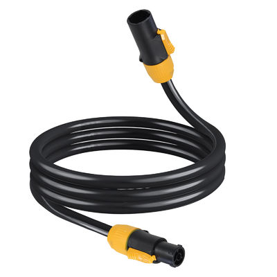 PowerCON-kabel 3FT 14AWG PowerCon True1 Man tot Vrouw Verlengkabel Buiten 20A Waterdicht Voor Bühnenlicht