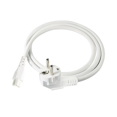 EU-stekker naar IEC C5-netsnoer - Europese 2-pins AC-kabel voor laptopadapter, notebook, projector, 2,5A 250V klaverbladconnector